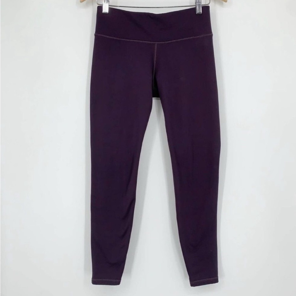 Athleta Primaloft Purple Tights